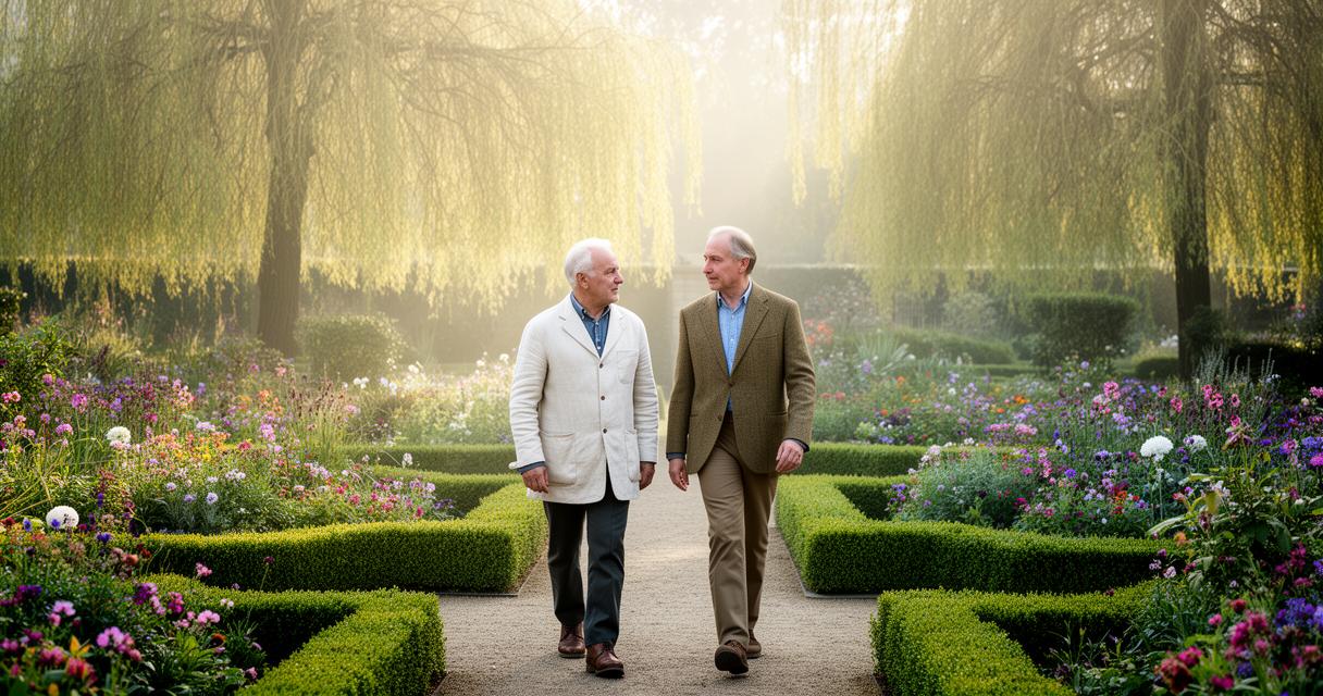 Stephane Marie et son compagnon anglais : découvrez leur histoire d&rsquo;une vie construite autour des plantes